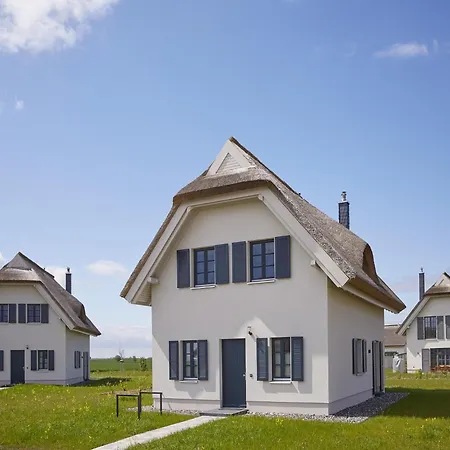 Reetland Am - Premium Reetdachvilla Mit 3 Schlafzimmern, Sauna Und Kamin F09 Prázdninový dům Dranske